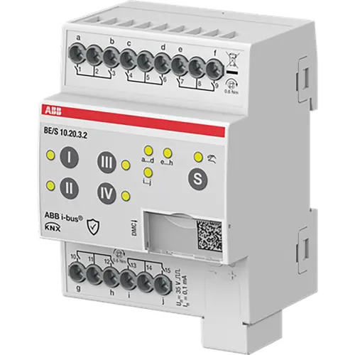 Busch-Jaeger bin ingang 10v pot vrij cont (BE/S10.20.3.2) Busch-Jaeger bin ingang 10v pot vrij cont (BE/S10.20.3.2)