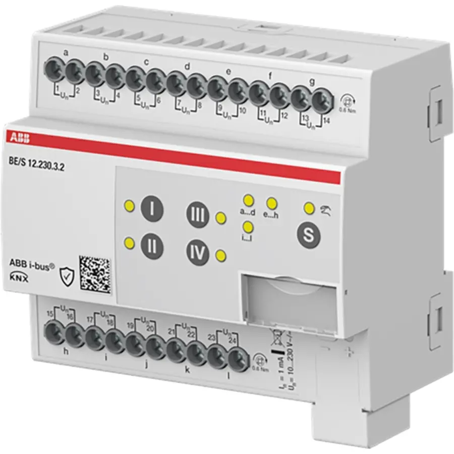Busch-Jaeger bin ingang 12v 10-230v din (BE/S12.230.3.2)