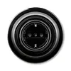 Busch-Jaeger wcd decento zw porselein (MU20 EUJ-64 BLACK)