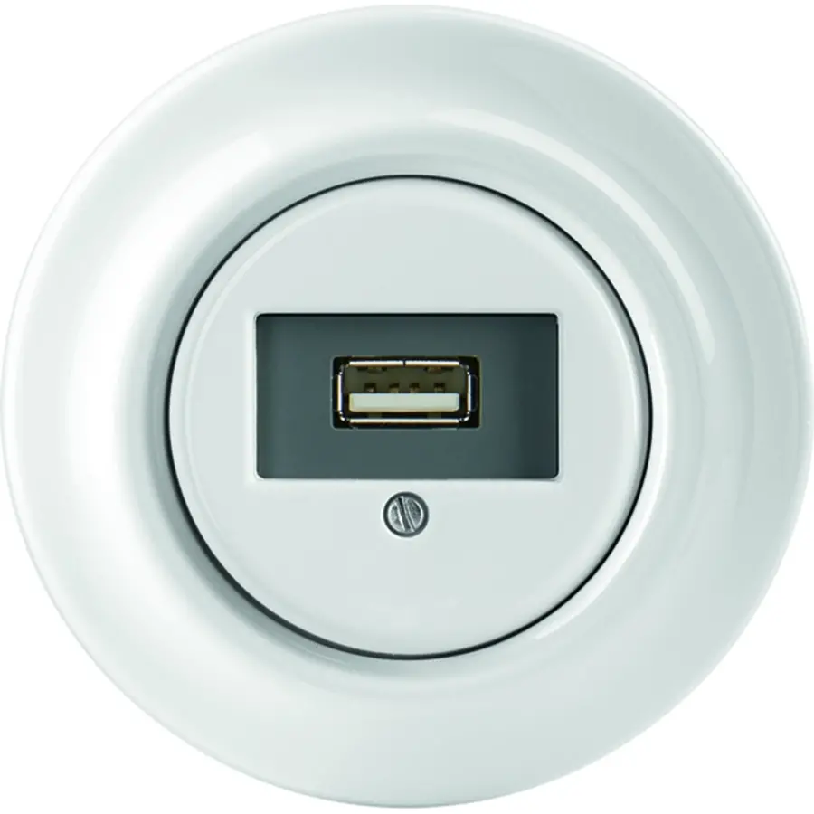 Busch-Jaeger usb inb decento s wt (0261/12 J-64)