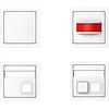 Busch-Jaeger miva-toiletset wt (1510 UC-44G-101)