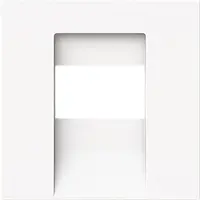 Busch-Jaeger centraalplaat USB / luidspreker Art Linear studiowit mat (1766-44M)