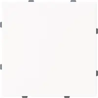 Busch-Jaeger blinddeksel incl. draagframe Art Linear studiowit mat (1742-44M)
