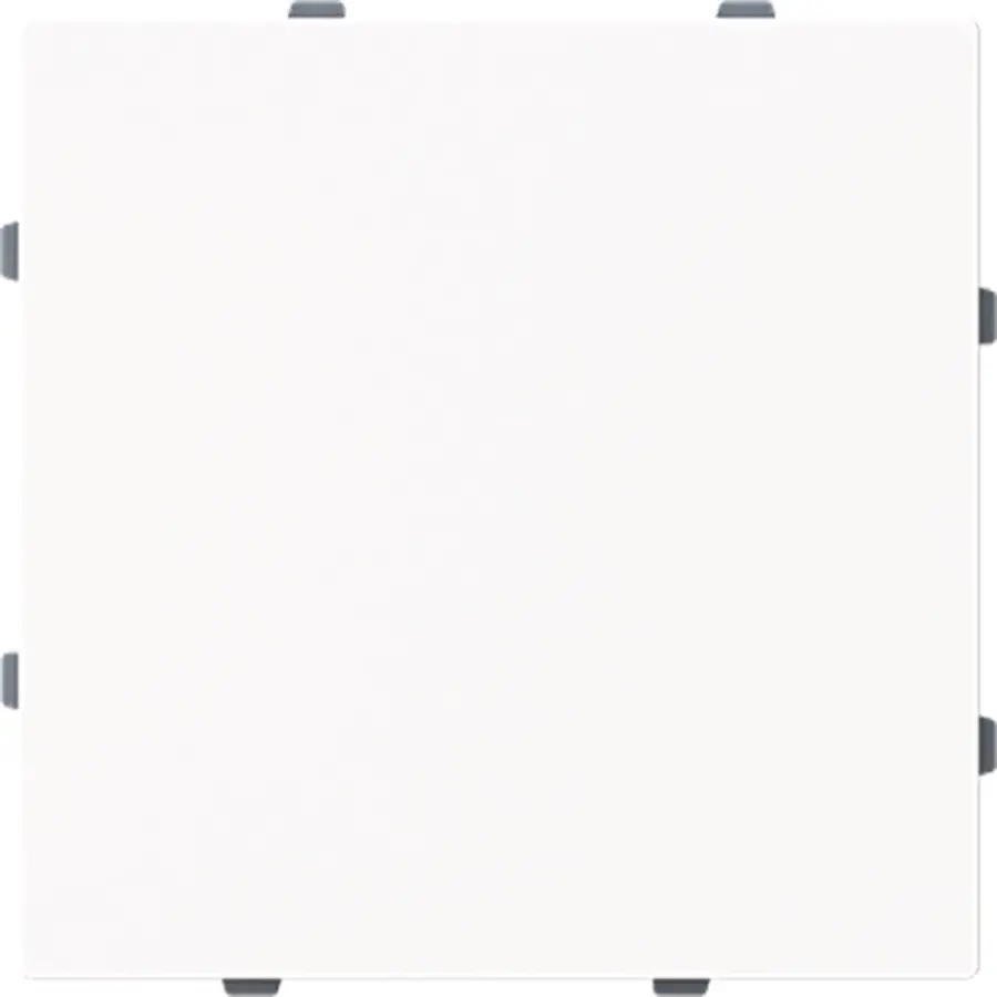 Busch-Jaeger blinddeksel incl. draagframe Art Linear studiowit mat (1742-44M)