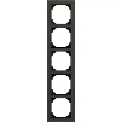 Busch-Jaeger afdekraam 5-voudig Art Linear papier zwart (1725-4045) Busch-Jaeger afdekraam 5-voudig Art Linear papier zwart (1725-4045)