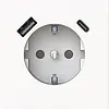 Busch-Jaeger wcd ra kv + 1xusb-a/c mwt (20 EUCB2USBAC-44M)