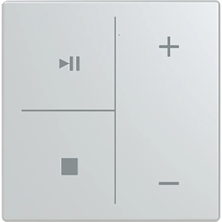 Busch-Jaeger cpl 4v knop muziek symb aluzil (LFMW/A.4.63.11-83)