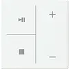 Busch-Jaeger cpl 4v knop muziek symb mwt (LFMW/A.4.63.11-884)