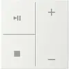 Busch-Jaeger cpl 4v knop muziek symb wt (LFMW/A.4.55.11-914)
