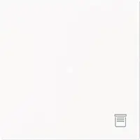 Busch-Jaeger bedieningswip 1-voudig met symbool jaloezie tbv bedieningselement flex Art Linear studiowit mat (6232-10-44M)