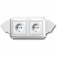 Busch-Jaeger wcd 2v + doos uni + gst si-b (20-2 EUWCJ-914-503 Wago)