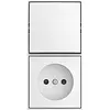 Busch-Jaeger combinatie wisselschakelaar en wandcontactdoos zonder randaarde Safety+ opbouw Balance AP wit (2601/6/20 APBJ-524) Busch-Jaeger combinatie wisselschakelaar en wandcontactdoos zonder randaarde Safety+ opbouw Balance AP wit (2601/6/20 APBJ-524)