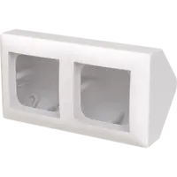 Busch-Jaeger opbouwbak hoek 2v b-ap (1708-914)