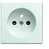 Busch-Jaeger centraalplaat voor wandcontactdoos met penaarde Balance SI (2399 UCB-914-500)