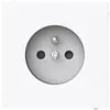 Busch-Jaeger centraalplaat voor wandcontactdoos met penaarde Art Linear studiowit glans (20-1 MUCB-44G)