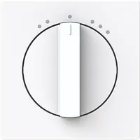 Busch-Jaeger draaiknop driestandenschakelaar Art Linear studiowit glans (1740 DRL-44G-503)