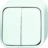 Busch-Jaeger serieschakelaar opbouw AP plus wit (2601/5 AP/11W-503)