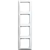 Busch-Jaeger afdekraam verticaal met tekstkader 4-voudig Balance SI (1724 NS-914)