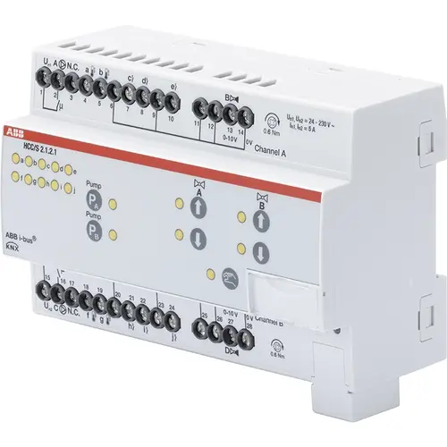 Busch-Jaeger Heating/Cooling Circuit Controller ClimaEco KNX 0-10V 2-voudig handb (HCC/S2.1.2.1) Busch-Jaeger Heating/Cooling Circuit Controller ClimaEco KNX 0-10V 2-voudig handb (HCC/S2.1.2.1)