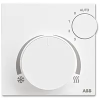 Busch-Jaeger Analoge ruimte control unit ClimaEco temperatuur instelling en fancoil (SAF/A1.0.1-24)