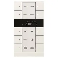 Busch-Jaeger HVAC-CO2 sensor KNX - ClimaEco Mat wit 10f CE (SBC/U10.0.11-884)