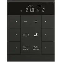 Busch-Jaeger HVAC-CO2 sensor KNX - ClimaEco Mat zwart 6f CE (SBC/U6.0.11-885)