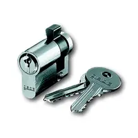 Busch-Jaeger euro-halfcylinder met 3 sleutels (0520 PZ-VS)
