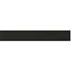 Busch-Jaeger Eindstrip zonder logo KNX - ClimaEco Mat zwart (SLY/A.0.11-885)