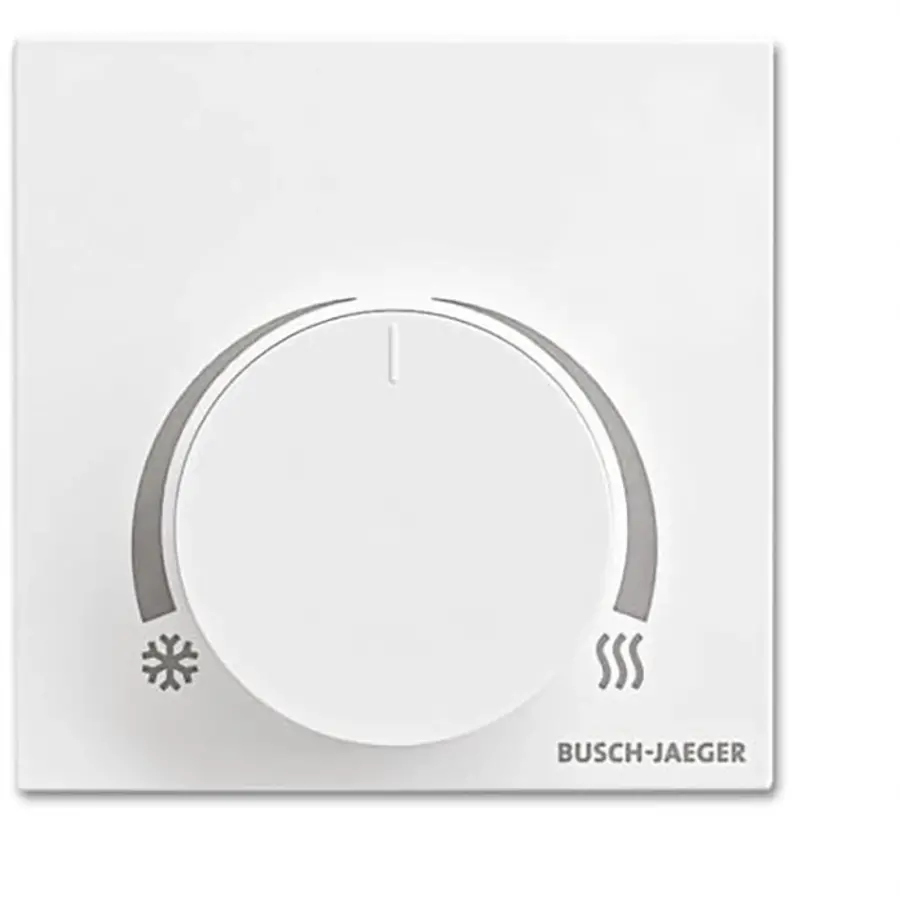 Busch-Jaeger Analoge ruimte control unit ClimaEco met temperatuur instelling (SAR/A1.0.11-24)