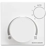 Busch-Jaeger Analoge ruimte control unit ClimaEco met temperatuur instelling en fa (SAF/A1.0.11-24)