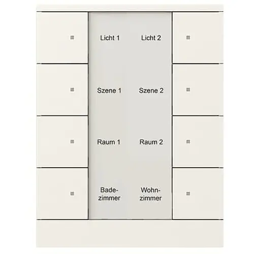 Busch-Jaeger Bedienings sensor KNX - ClimaEco Mat wit 8f (SB/U8.0.11-884) Busch-Jaeger Bedienings sensor KNX - ClimaEco Mat wit 8f (SB/U8.0.11-884)