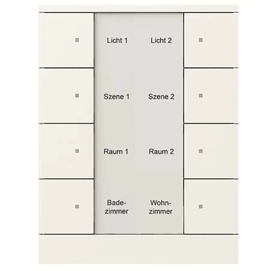 Busch-Jaeger Bedienings sensor KNX - ClimaEco Mat wit 8f (SB/U8.0.11-884)