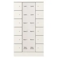 Busch-Jaeger Bedienings sensor KNX - ClimaEco Mat wit 12f (SB/U12.0.11-884)