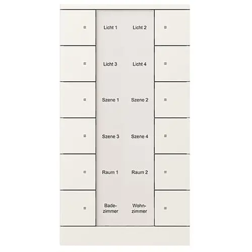 Busch-Jaeger Bedienings sensor KNX - ClimaEco Mat wit 12f (SB/U12.0.11-884) Busch-Jaeger Bedienings sensor KNX - ClimaEco Mat wit 12f (SB/U12.0.11-884)