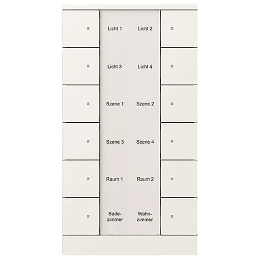 Busch-Jaeger Bedienings sensor KNX - ClimaEco Mat wit 12f (SB/U12.0.11-884)
