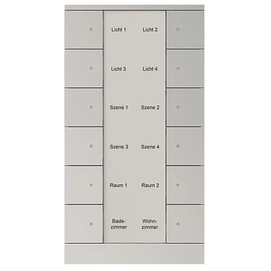 Busch-Jaeger Bedienings sensor KNX - ClimaEco Alu zilver 12f (SB/U12.0.11-83)