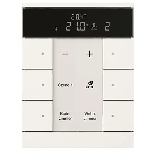 Busch-Jaeger HVAC- sensor KNX - ClimaEco Mat wit 6f CE (SBR/U6.0.11-884) Busch-Jaeger HVAC- sensor KNX - ClimaEco Mat wit 6f CE (SBR/U6.0.11-884)