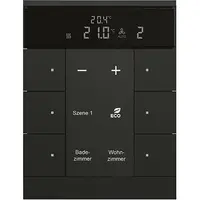 Busch-Jaeger HVAC- sensor KNX - ClimaEco Mat zwart 6f CE (SBR/U6.0.11-885)