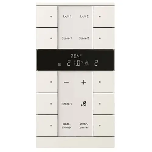 Busch-Jaeger HVAC- sensor KNX - ClimaEco Mat wit 10f CE (SBR/U10.0.11-884) Busch-Jaeger HVAC- sensor KNX - ClimaEco Mat wit 10f CE (SBR/U10.0.11-884)