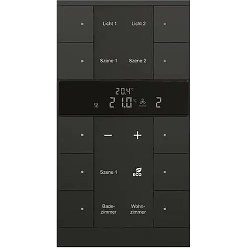 Busch-Jaeger HVAC- sensor KNX - ClimaEco Mat zwart 10f CE (SBR/U10.0.11-885) Busch-Jaeger HVAC- sensor KNX - ClimaEco Mat zwart 10f CE (SBR/U10.0.11-885)
