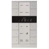 Busch-Jaeger HVAC- sensor KNX - ClimaEco Alu zilver 10f CE (SBR/U10.0.11-83)