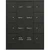 Busch-Jaeger Bedienings sensor KNX - ClimaEco Mat zwart 8f (SB/U8.0.11-885)