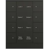 Busch-Jaeger Bedienings sensor KNX - ClimaEco Mat zwart 8f (SB/U8.0.11-885)
