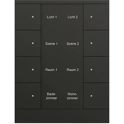 Busch-Jaeger Bedienings sensor KNX - ClimaEco Mat zwart 8f (SB/U8.0.11-885) Busch-Jaeger Bedienings sensor KNX - ClimaEco Mat zwart 8f (SB/U8.0.11-885)