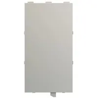 Busch-Jaeger Afdekking KNX - ClimaEco Alu zilver RTC XL a (SLB/A.0.11-83)