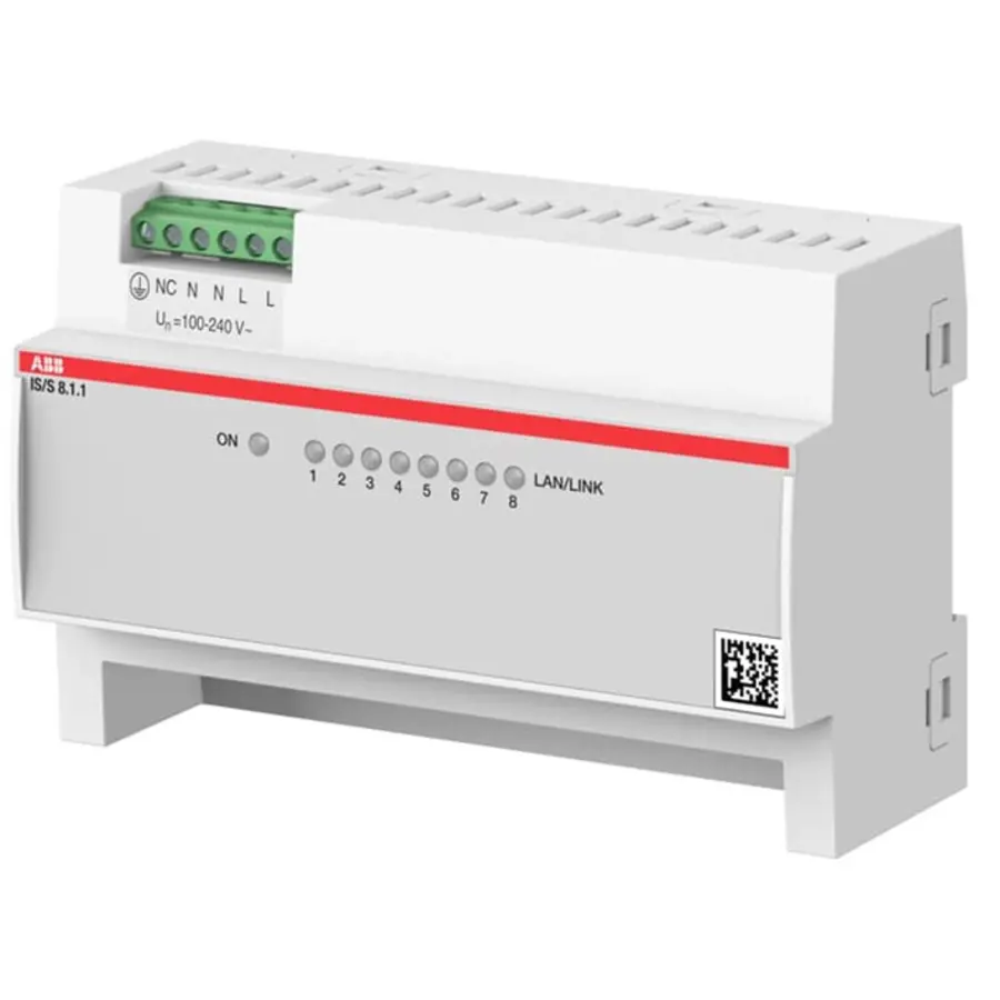 Busch-Jaeger IS/S8.1.1 IP Switch 8 Poorten (IS/S8.1.1)