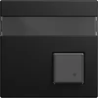 Busch-Jaeger Infoline cpl v impulsdrukker Balance SI zwart mat (1571 CN-915)