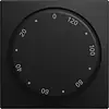 Busch-Jaeger cpl met knop v 1071U 120min Balance SI zwart mat (1771-915-102)