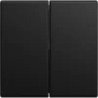 Busch-Jaeger schakelwip 2-voudig Balance SI zwart mat (2505-915)