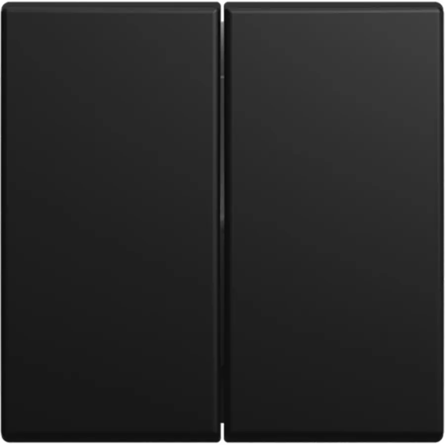 Busch-Jaeger schakelwip 2-voudig Balance SI zwart mat (2505-915)